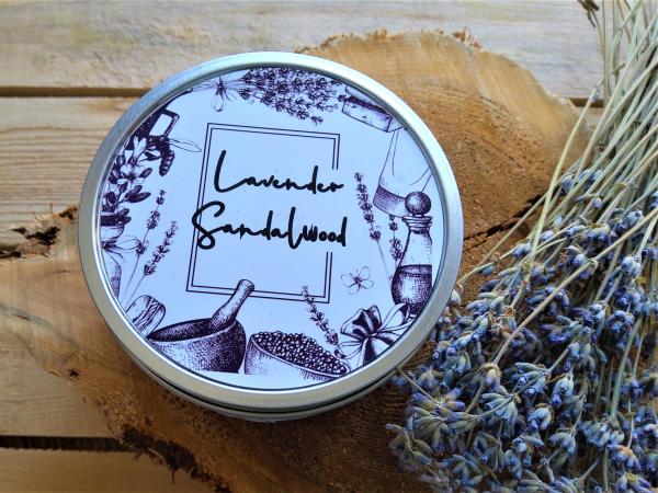 Lavender &Sandalwood Soy Wax Candles picture