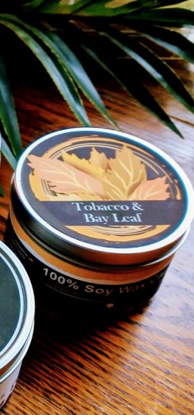 Tobacco & Bay Leaf Soy Wax Candle picture