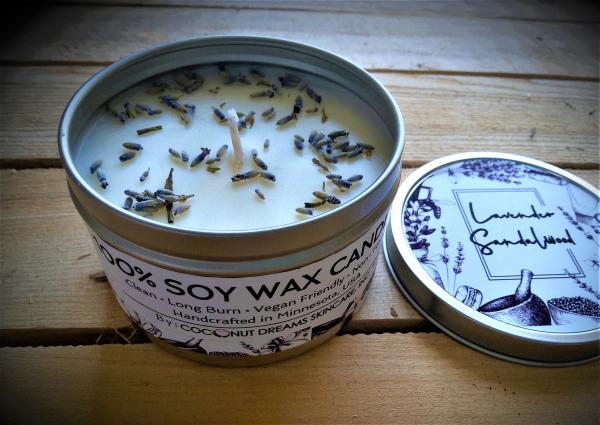 Lavender &Sandalwood Soy Wax Candles picture