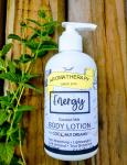 ENERGY (Coconut Milk Body Lotion/ Lemon-Verbena-Mint-Fir Needle)) 8 Oz