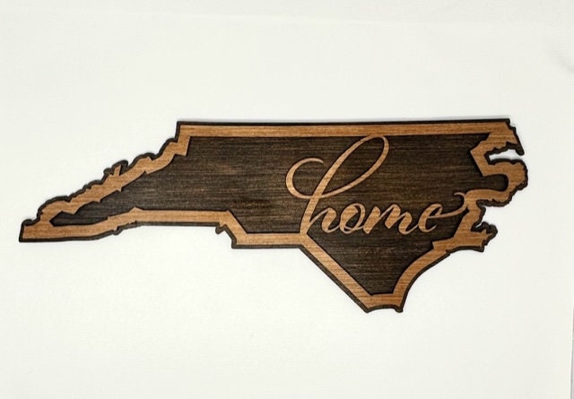 North Carolina Wooden Wall Hanging picture
