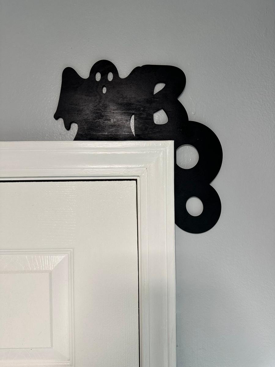 Halloween Door Corner Decoration, Halloween Door, Door Corner, Halloween Decoration, Door Decoration, Halloween Decor, Ghost Decor, Boo picture