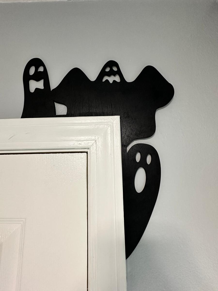 Halloween Door Corner Decoration, Halloween Door, Door Corner, Halloween Decoration, Door Decoration, Halloween Decor, Ghost Decor, Boo picture