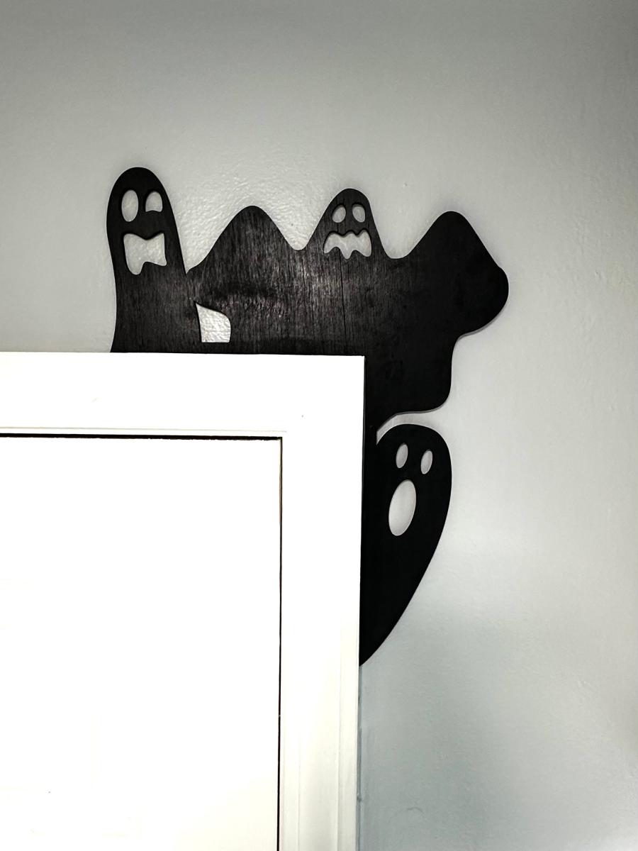 Halloween Door Corner Decoration, Halloween Door, Door Corner, Halloween Decoration, Door Decoration, Halloween Decor, Ghost Decor, Boo picture