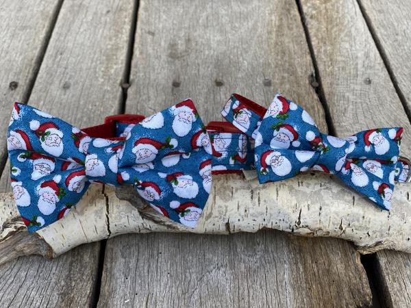 Jolly Old St. Nick Fabric/Nylon Collar picture