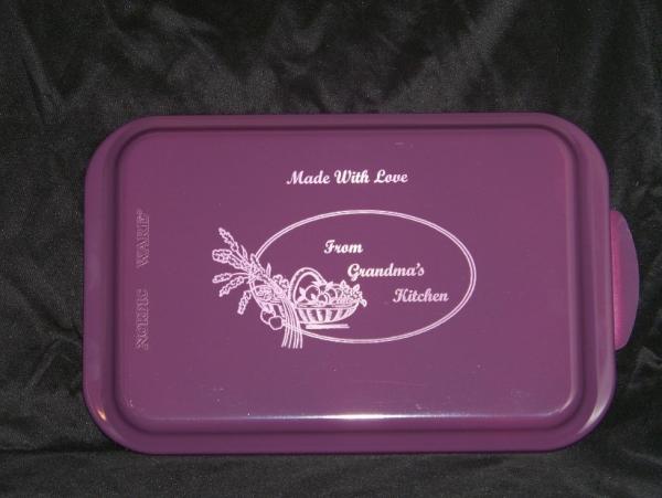 9x13 Personalized Engraved Cake Pan picture
