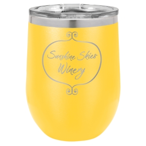 12 Oz Stemless Wine Glass picture
