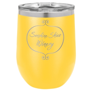 12 Oz Stemless Wine Glass picture