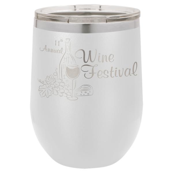 12 Oz Stemless Wine Glass picture