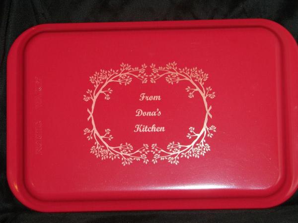 9x13 Personalized Engraved Cake Pan