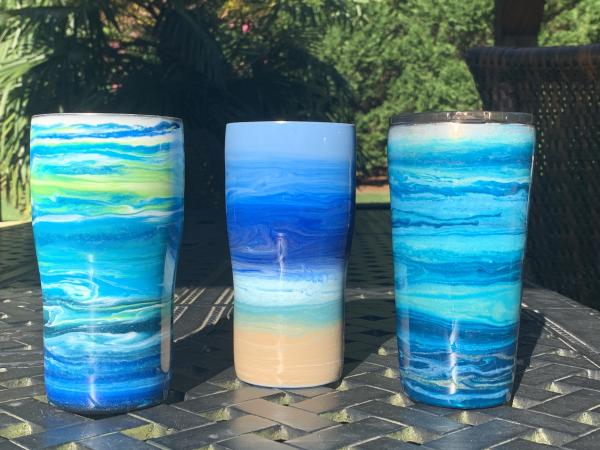 Custom Hand Painted Tumblers