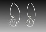 Saturn French Wire Earrings