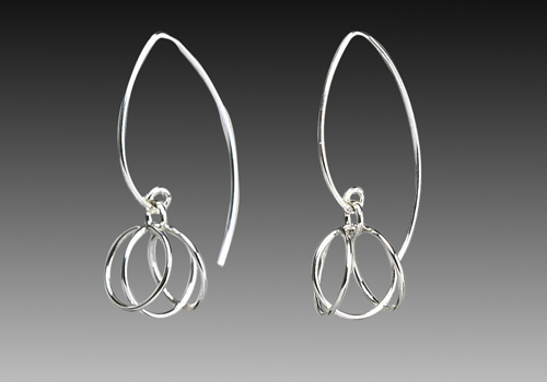 Saturn French Wire Earrings
