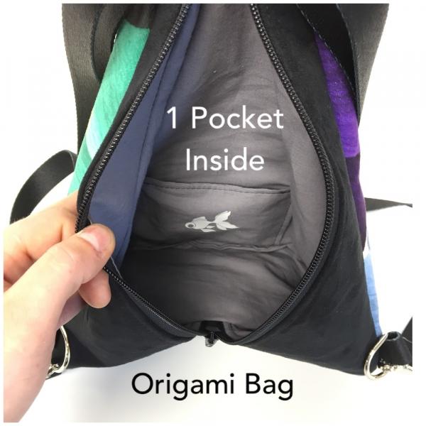 ORIGAMI BAG Jean Blue picture