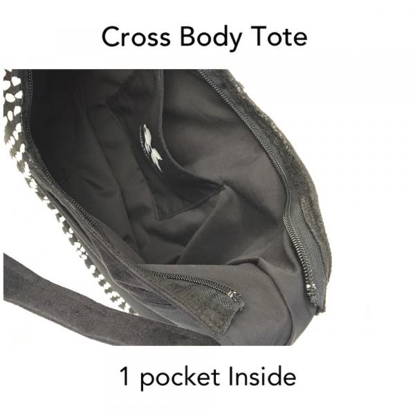 CROSS BODY TOTE Travel Stamp picture