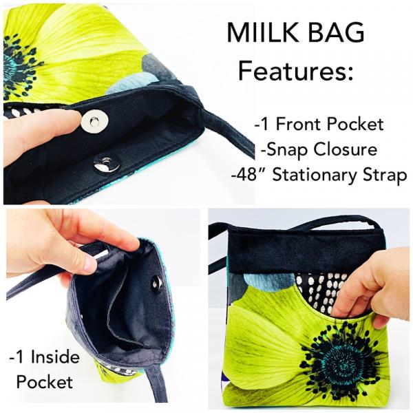 MIILK BAG/FACE MASK COMBO DEAL Multi-color Batik picture