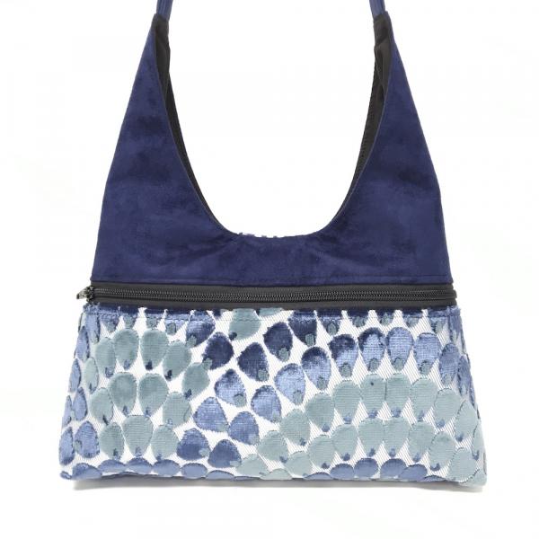 JOYFUL TOTE Navy Blue Mermaid Scales picture