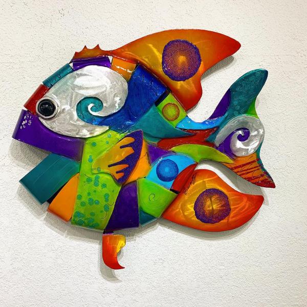 Angel Fish Sculpture Large picture