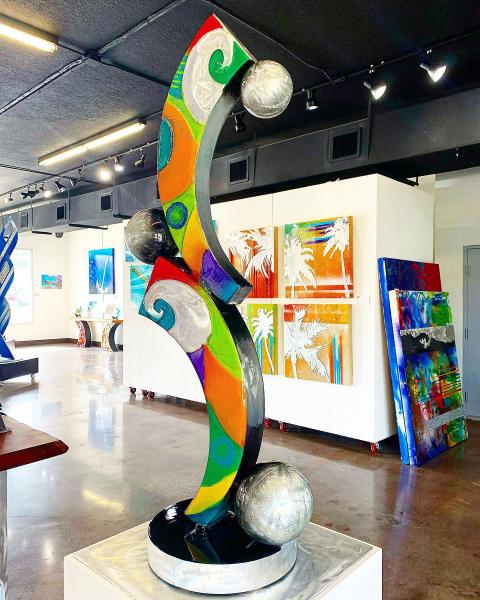 Modern Table Top Sculpture