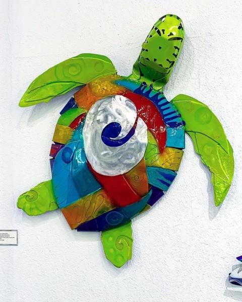 Sea Turtle Sculpture Large