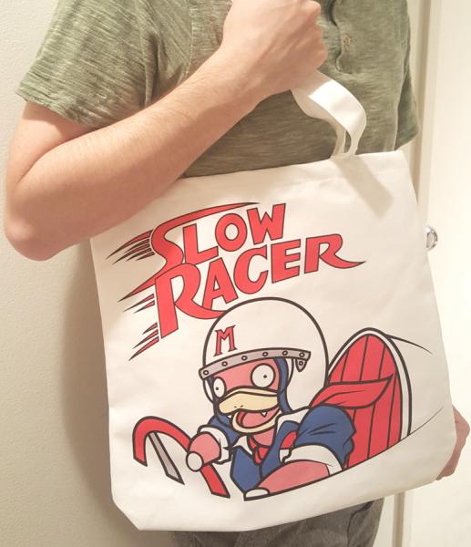 Pokemon Slowpoke Slow Racer Tote Bag picture