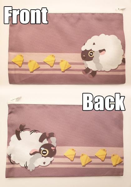 Pokemon Wooloo Zipper Bag