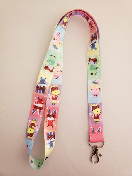 Animal Crossing Superheroes Lanyard