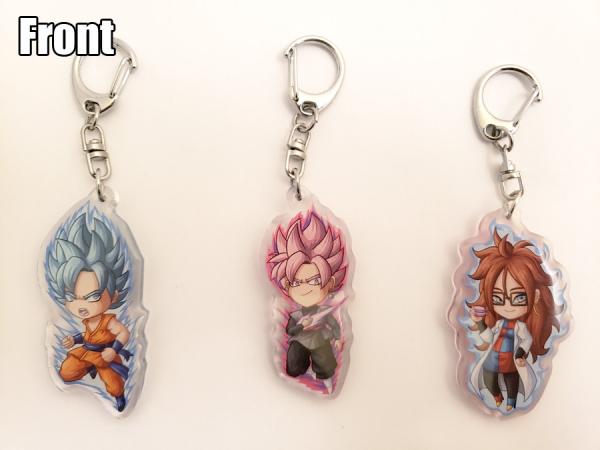 Dragon Ball Super/FighterZ Keychains picture