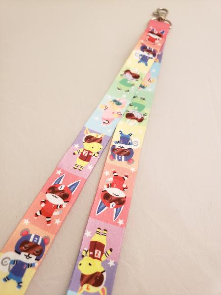 Animal Crossing Superheroes Lanyard picture