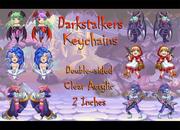 Darkstalkers Keychains