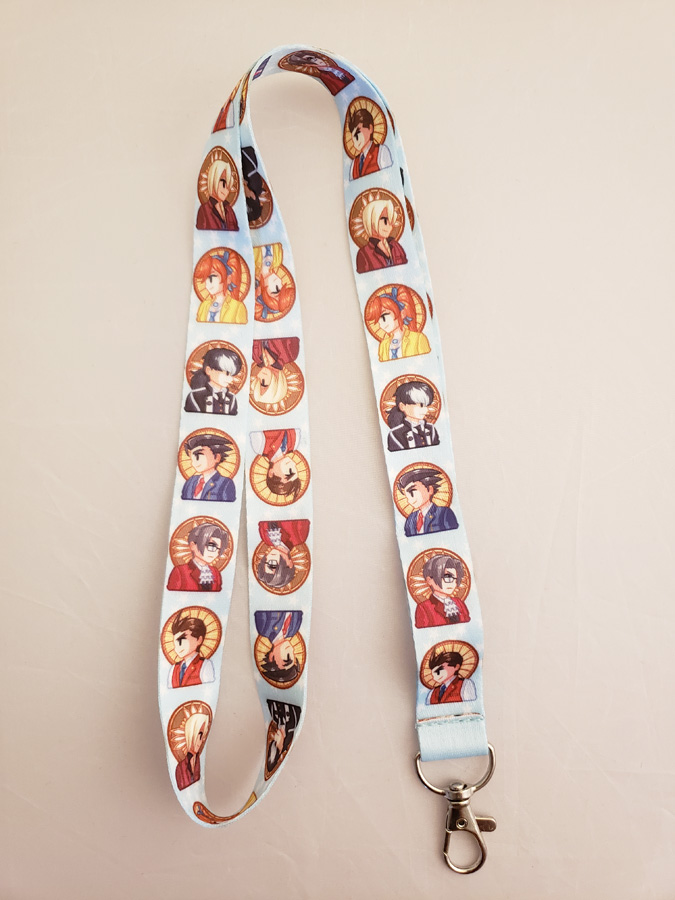 Ace Attorney Lanyard picture