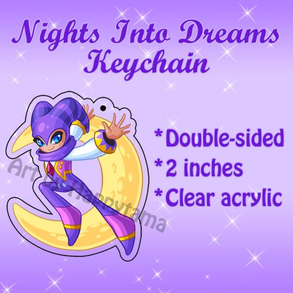 Nights Into Dreams Keychain