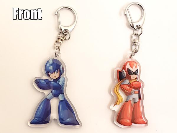 Mega Man Keychains picture