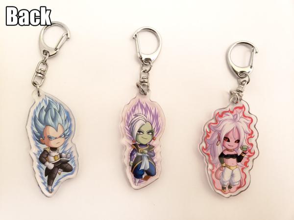 Dragon Ball Super/FighterZ Keychains picture