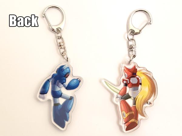 Mega Man Keychains picture