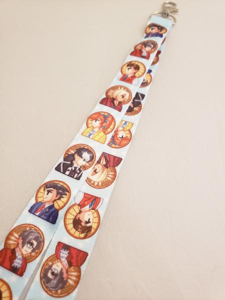 Ace Attorney Lanyard