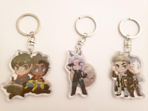 The Dragon Prince Keychains picture