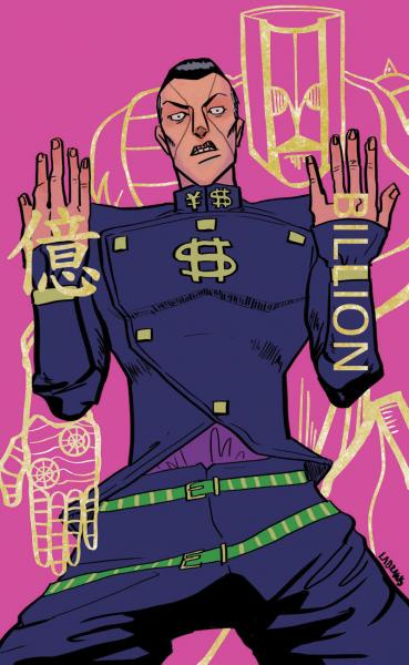 Diamond is Unbreakable Foiled Prints picture