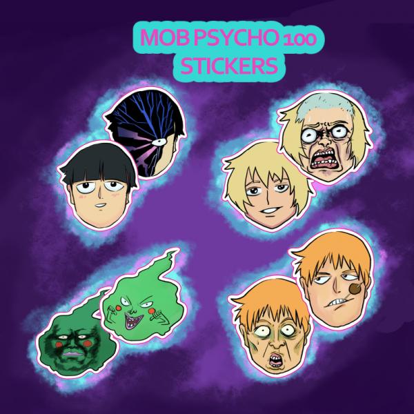 Mob Psycho Stickers