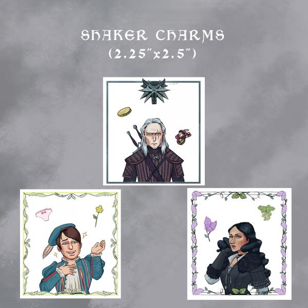 Witcher Shaker Charms
