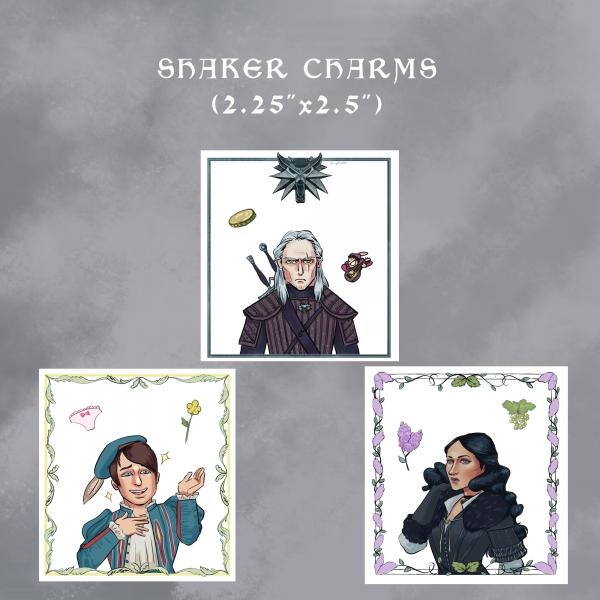 Witcher Shaker Charms picture