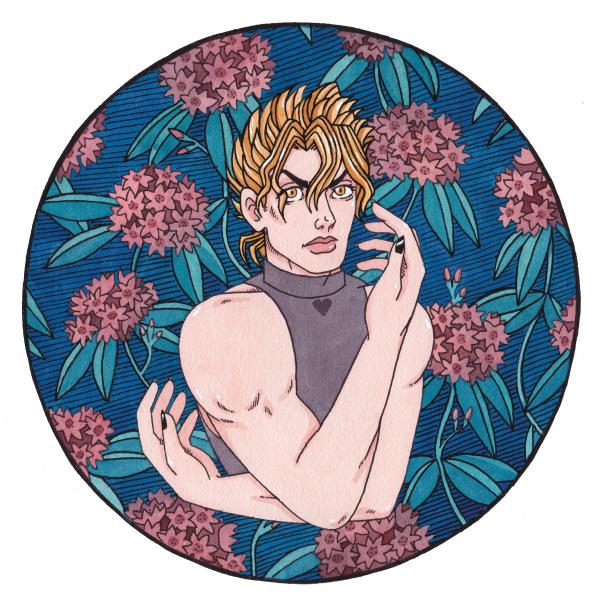 Dio Floral Art Print picture