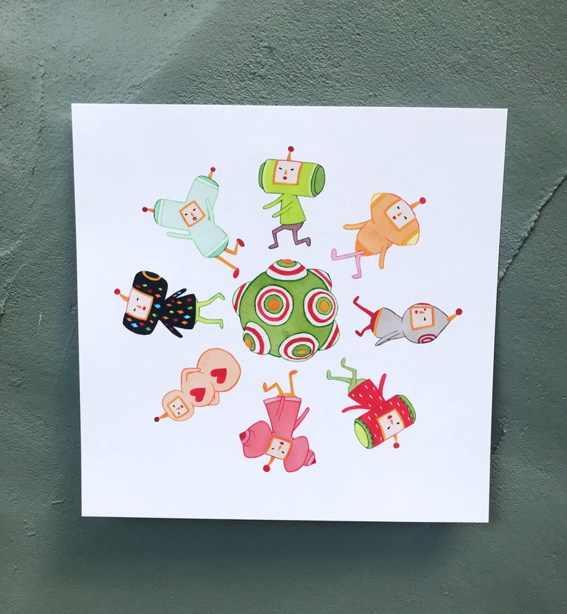 Katamari Damacy Art Print picture