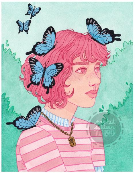 Butterflies Art Print