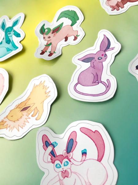 Pokemon Eeveelutions Stickers picture