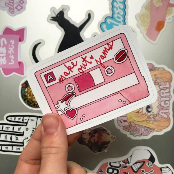 Makeout Jams/Breakup Songs Stickers picture