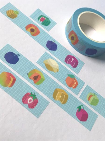 Cube Fruit Washi Tape picture