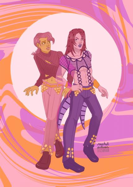 Doppio and Diavolo Art Print