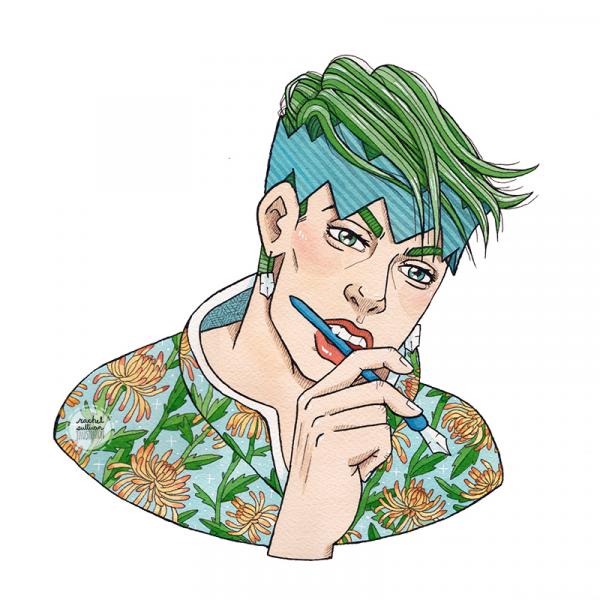 Rohan Floral Art Print picture