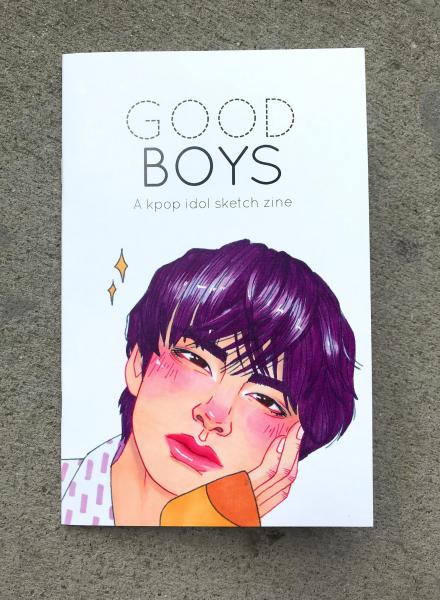Good Boys Kpop Idol Sketch Zine